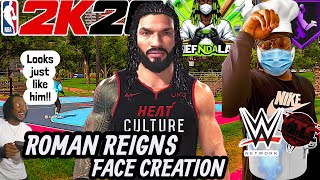 The Realest WWE Legend Roman Reigns NBA 2k26 Face Creation (Chef's Edition) 💪🏾🔥🔥 screenshot 4