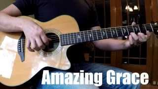 Video thumbnail of "Amazing Grace - Celtic Fingerstyle Guitar - With TAB!"