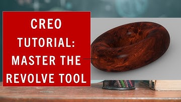 Creo Tutorial: Master the Revolve Tool – Traditional vs. Fast Method!