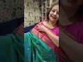 ডুয়েল টোনের পিওর কাঞ্জিভরম সিল্ক নারীদের মন ছুঁয়ে যায়