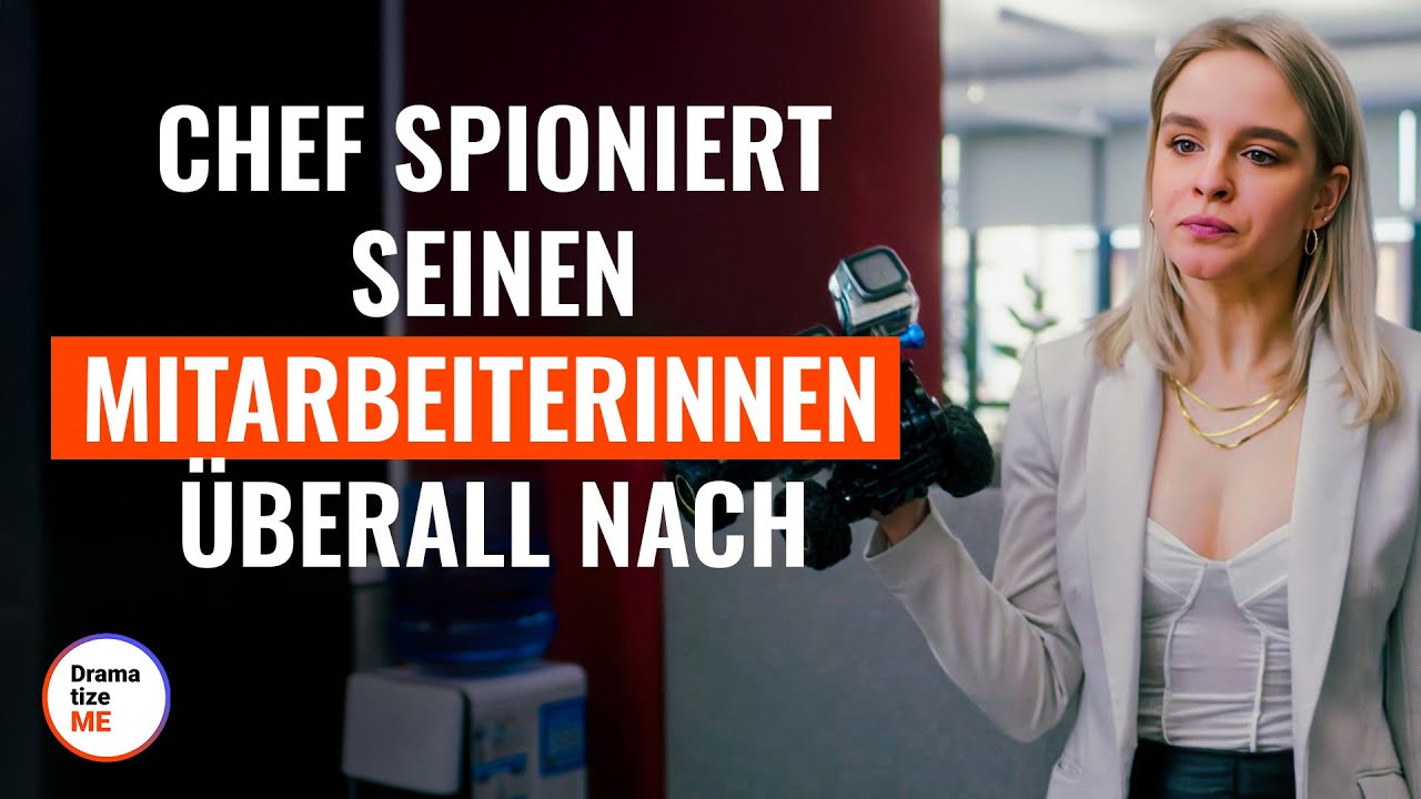 Chef spioniert seinen Mitarbeiterinnen ÜBERALL nach | @DramatizeMeDeutsch