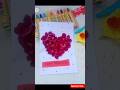diy Valentine's day special card😨😱#youtubeshorts #viralshort #shortsfeed #fyp