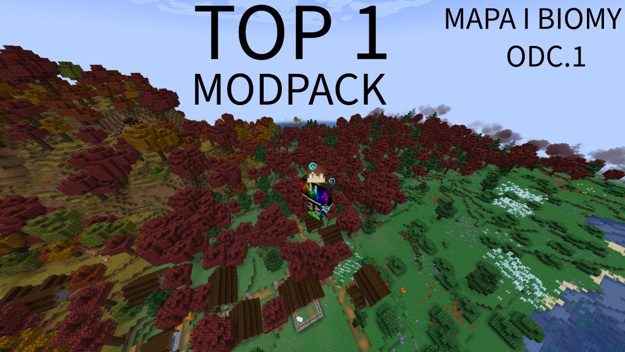 TOP 1 MODPACK - MAPA I BIOMY [ODC.1] - YouTube