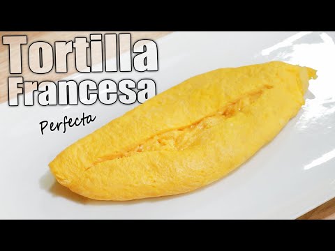 Haz la TORTILLA FRANCESA así y te saldrá PERFECTA