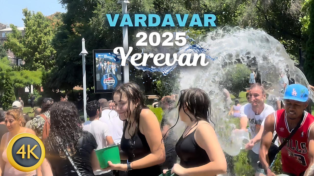 [MUST SEE] Vardavar Festival 2025 | Armenia’s Wettest and Biggest Water Day! 