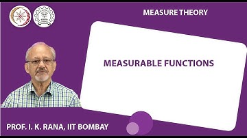 Measurable Functions