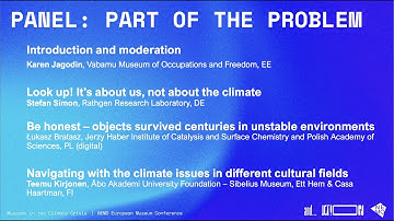 NEMO EMC 2023 | PANEL - Part of the Problem