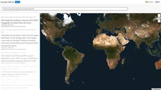 Queryable Earth: combining satellite imagery and next-generation AI