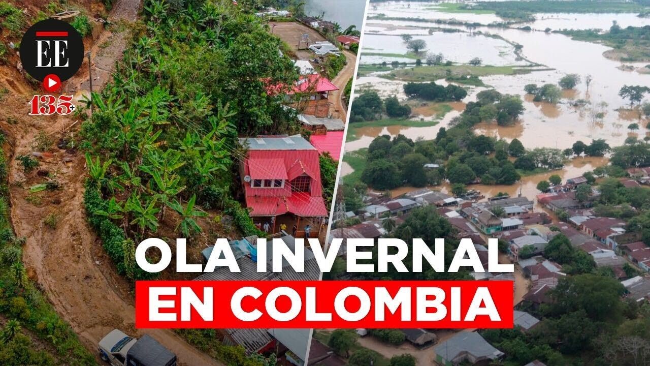Invierno en Colombia preocupa a Antioquia, Valle del Cauca y Quindío