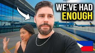 Leaving MANILA - Kicked out of Restaurant!?