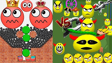 Hide ball Vs Draw to Smash l 🤬🎃👮 Max All Levels Android iOS Gameplay walkthrough 100