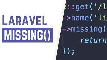 Laravel Route Model Binding with New Missing Method