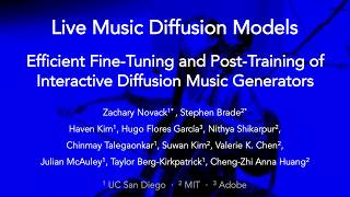 Live Music Diffusion Models