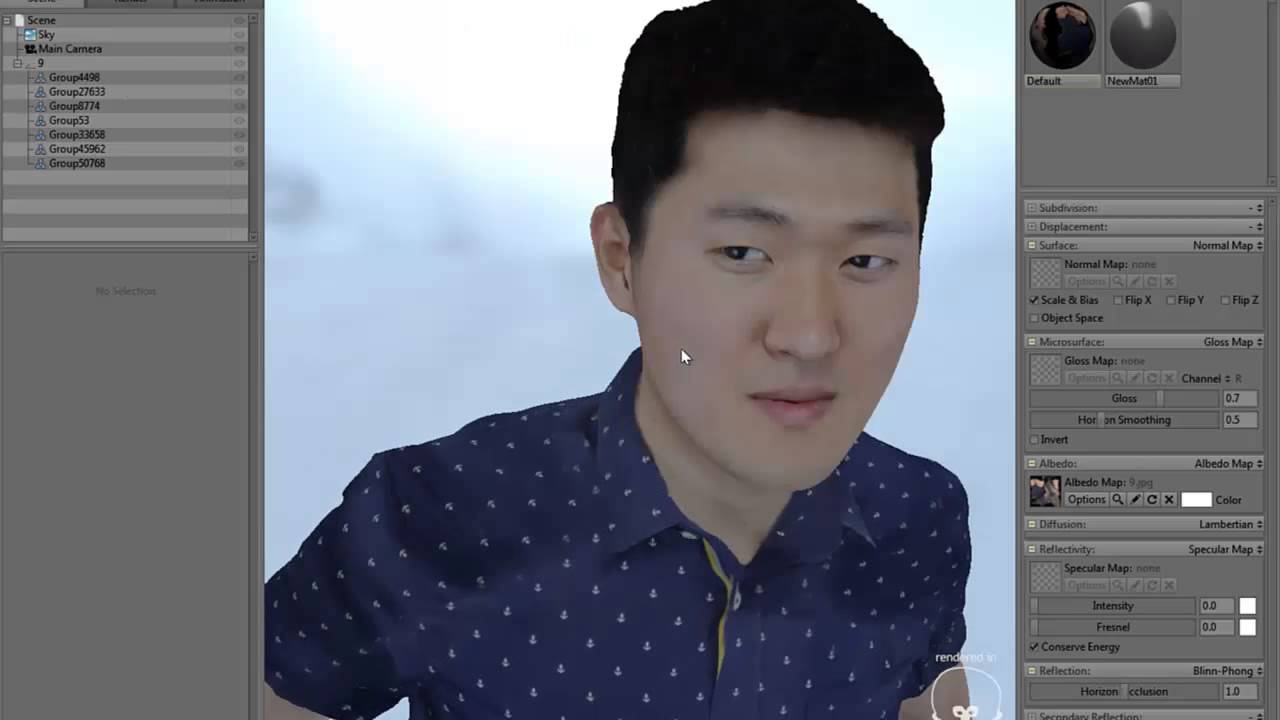 Realistic Photogrammetry Scan Rendering Test in Marmoset Toolbag 2 (Real Time)