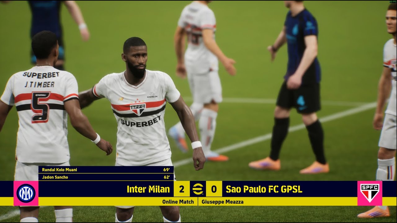 Inter Milan vs Sao Paulo || Week 28 || GPSL
