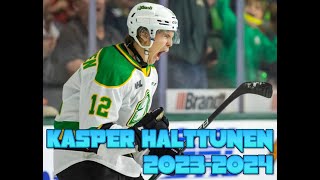 Kasper Halttunen OHL Highlights