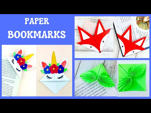 MAKE YOUR OWN ORIGAMI CORNER BOOKMARKS. — Gathering Beauty