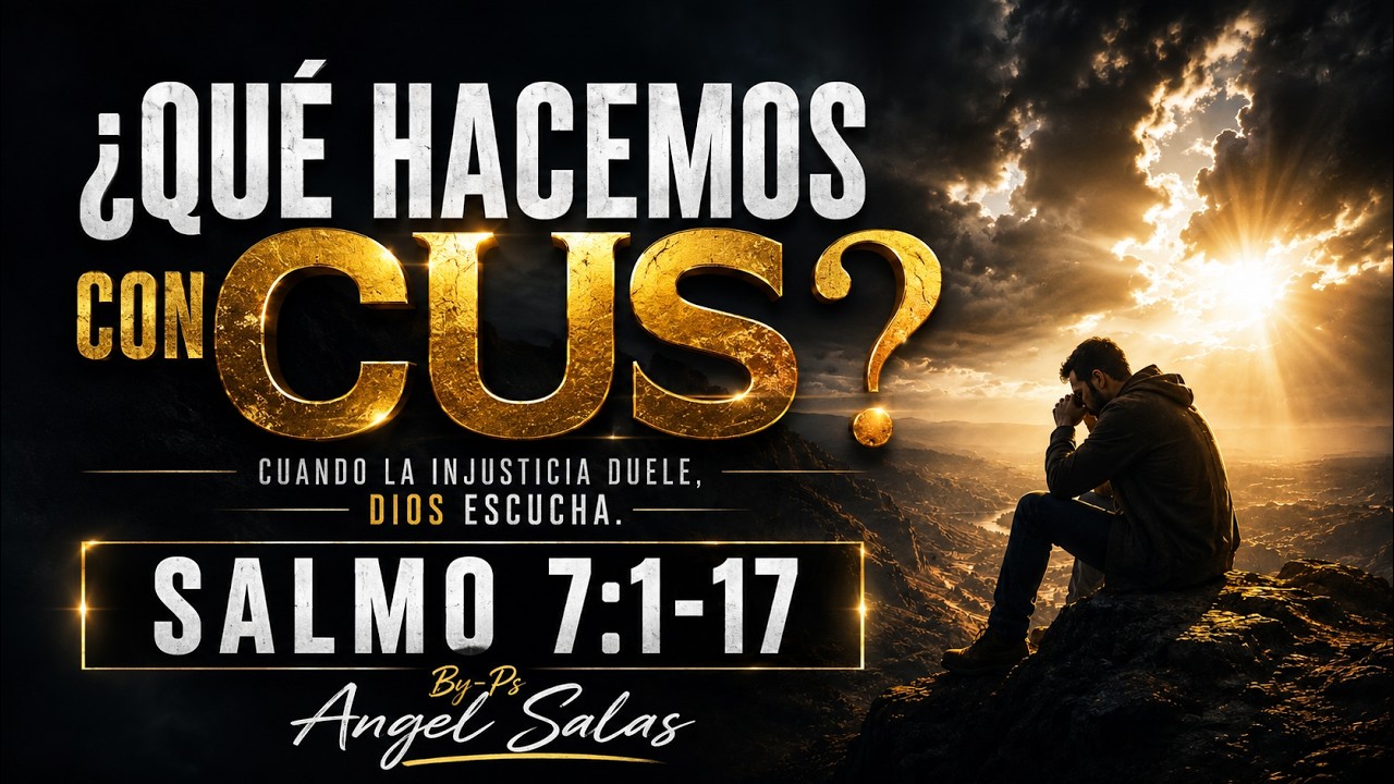 Que Hacemos con Cus? | Cuando la injusticia duele, Dios escucha | Pastor Angel Salas