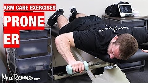 Prone External Rotation Exercise - Arm Care Shoulder Program
