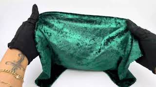 Download Lagu Panne Velvet Fabric (Hunter Green) MP3