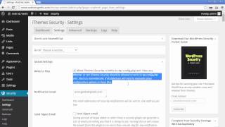 iThemes Security for WordPress: Automatic Database Backups