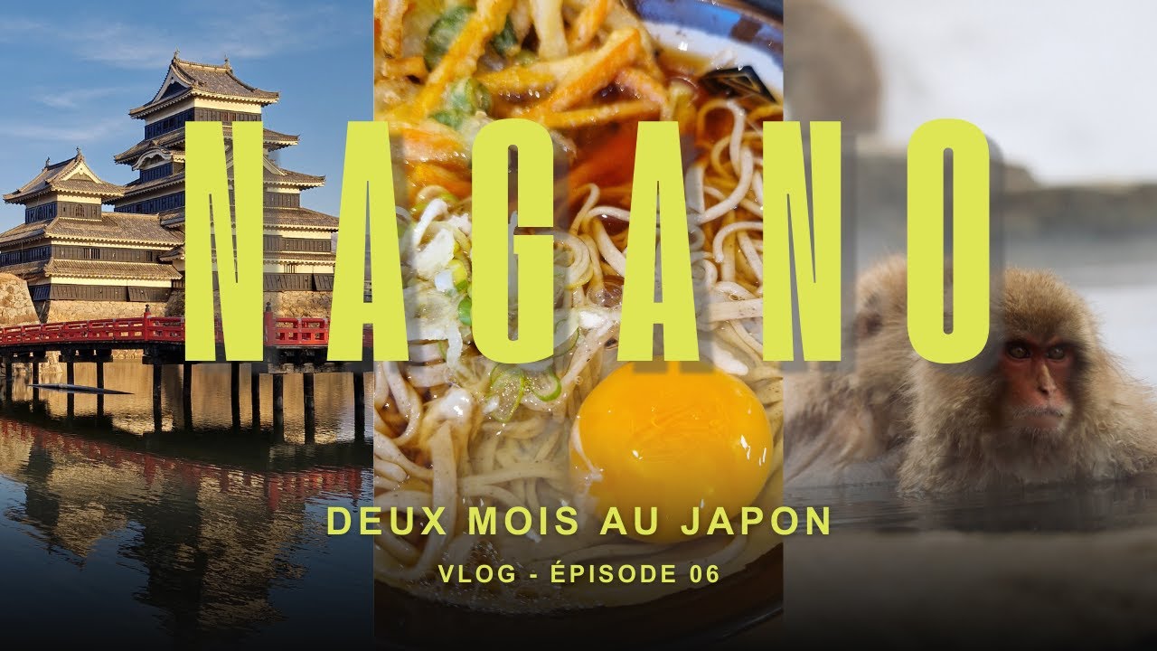 NAGANO 🇯🇵 - SNOW MONKEY PARK 🐒 - MATSUMOTO 🏯