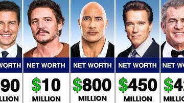 Richest Hollywood Actors and Their Net Worth in 2025 (Lowest to Highest)
