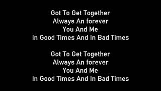 Just Friends - Good Times And Bad Times (Karaoke Version)