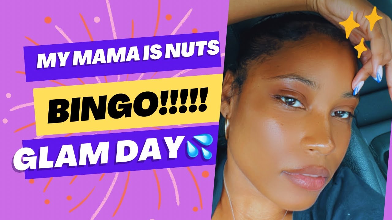 FAMILY VLOG! Too Funny! Sunday Dinner & Bingo With My Mama Nita!