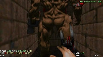 Doom 2: Europa 1 - UV Speed in 2:28 by dew