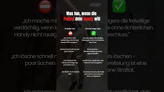 Dein Handy ist heute oft das wichtigste Beweismittel.