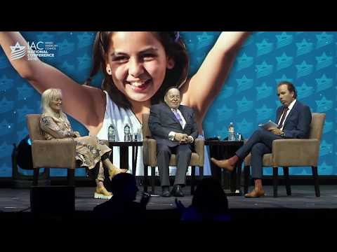 Shawn Evenhaim with Dr. Miriam & Sheldon Adelson- 2018 IAC National Conference