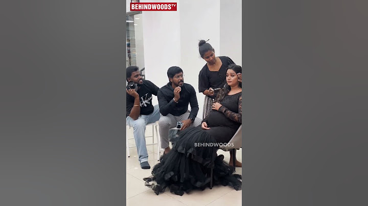 Gayathri Pregnancy Photoshoot 😍 Fun-ஆ கலாய்த்த கணவர் ❤️ Cute Pair