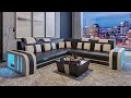 Ralutic leather corner sectional with side storage   jubilee furniture