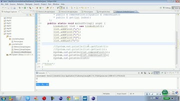 16 03 集合框架LinkedList的特有功能