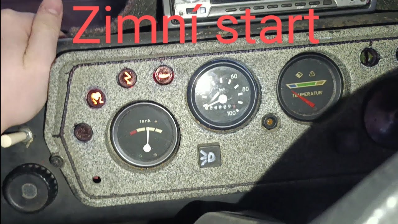 Zimní start mulťi. #multicar, #zima, #start