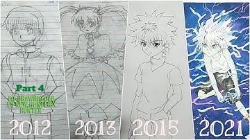My Drawing Progress Age 14-24 (2011-2021) 11 years Old vs New part 4 #shorts