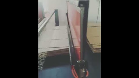 automatic feeder 5 slitter 8 scorer electric control slitter scorer with stacker machine