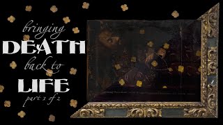 Bringing Death Back To Life; Conserving A Funeral Painting  Part 1