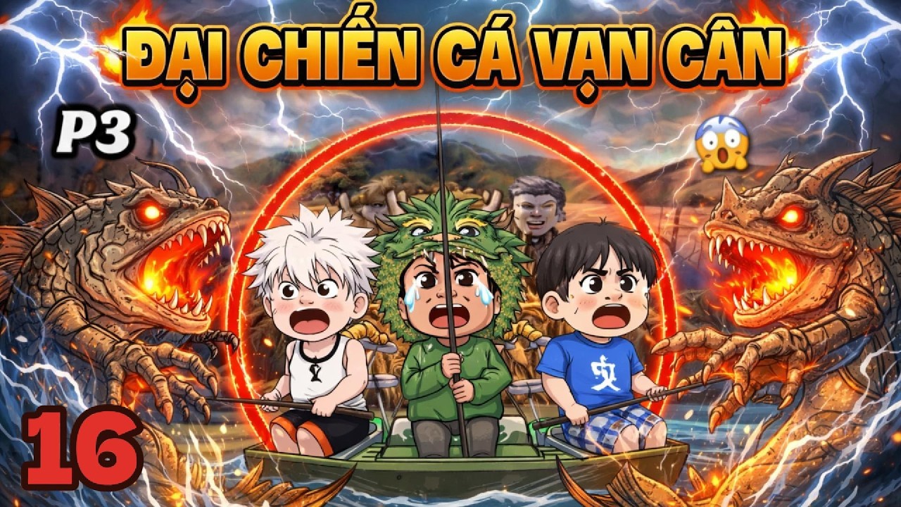 FULL | Đại Chiến Cá Tỷ Vạn Cân ( Câu Cá Vạn Cân ) | Tập 16 | Vui Vẻ Sub