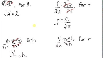 MPM1D 4.4 Modelling with Formulas Lesson Video 1