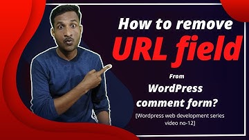 How to Remove Website URL Field from WordPress Comment Form 2020?. [In Hindi]