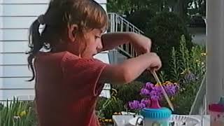 Kali & Kelsey Eating 2001