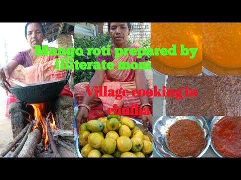 Amtha/Mango roti prepared by mom #food #youtubevideo #youtube #viral ...
