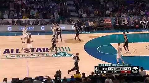 Steph Curry shocks Klay Thompson | NBA All-Star 2019 | February 17, 2019