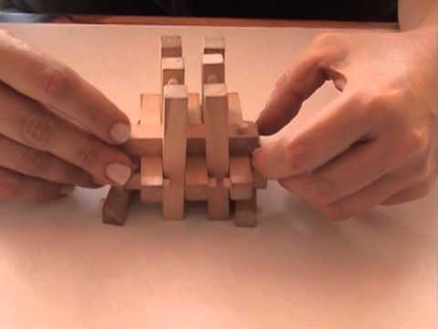 bolsillo Limpia la habitación dar a entender Rompecabezas de madera 18 piezas - YouTube