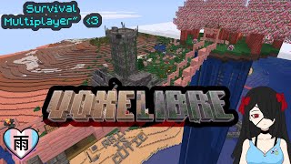 Community Rebuild Day: Peter's Tower~ | CutieCraft - VoxeLibre/Luanti SMP [Livestream VOD]