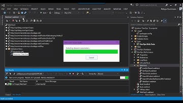 Web Performance Test Creation with Visual Studio