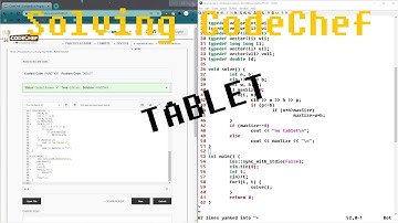 Solving CodeChef: Buying New Tablet (TABLET)