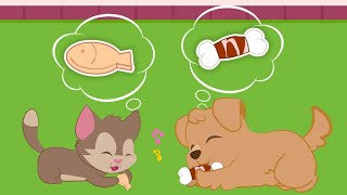 【小伶原創童話】寵物奇遇記 EP9 | 貓咪和狗狗之間有哪些區別，大家一起來看看吧！